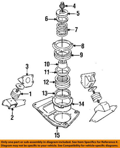 Jaguar oem cbc1883 auto transmission mount-transmission mount