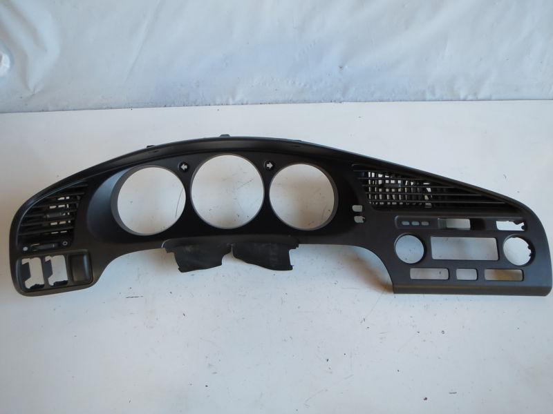 99 01 acura tl 3.2 dash bezel cluster speedometer trim plastic c5