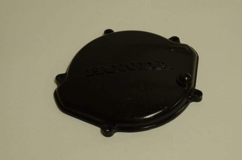 Honda cr 125 engine side clutch cover 1987