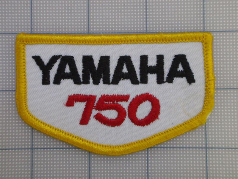 Vintage yamaha  patch 70s-80s biker motorcycle motocross birtbike yamaha 750