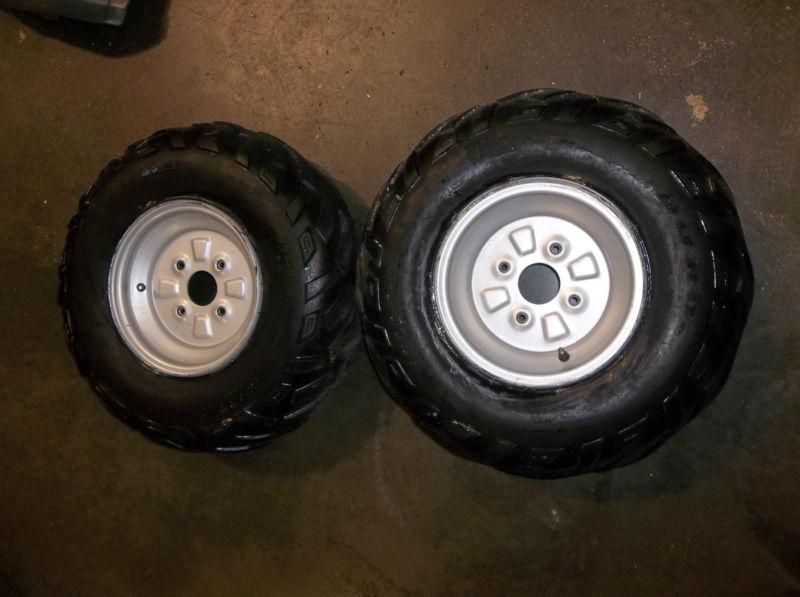 2002 bombardier can am rally 175 front wheels tires rims