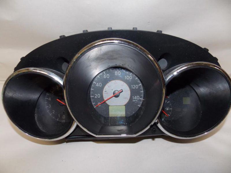 05-05 nissan altima 2.5l at  instrument cluster speedometer 2005 #7078