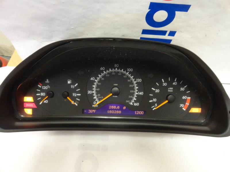 1999 mercedes speedometer instrument cluster w210 e320  4matic 160k miles