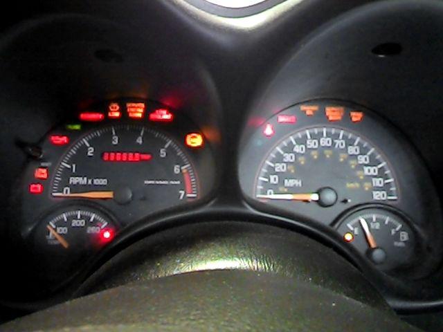 2002 pontiac grand am speedometer instrument cluster gauges 2596571