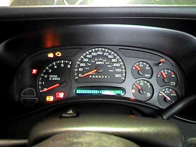 2006 gmc sierra 1500 pickup 26205 miles speedometer instrument cluster gauges