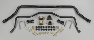 Hotchkis sway bars black steel front 1 7/16"/rear 1" dias chevy pontiac