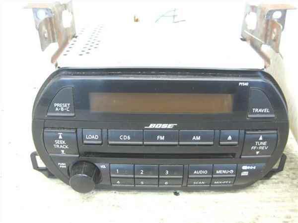 04 nissan altima cd 6-disc player radio oem