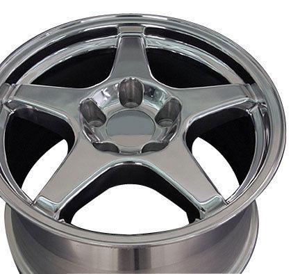 17" rims fit camaro corvette zr1 style wheels set