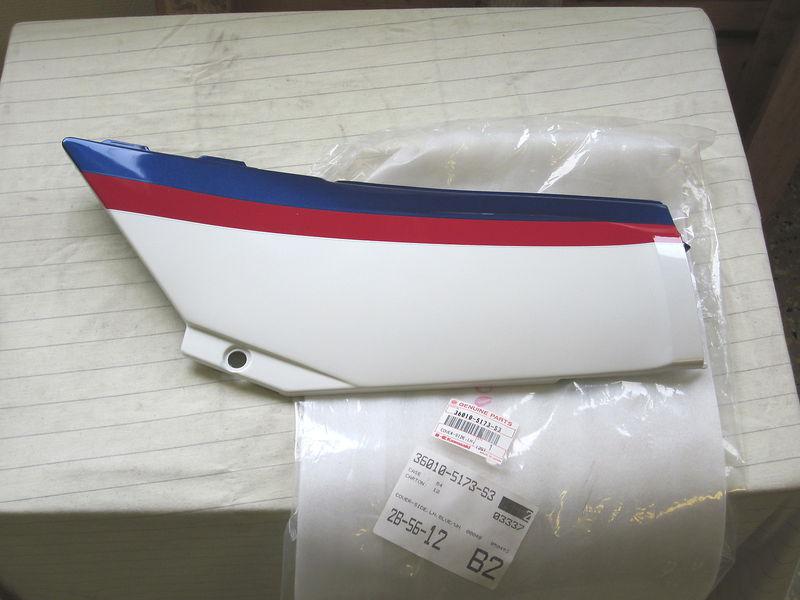 Kawasaki zx500 gpx500r b1 zx600 gpx600r c2 left side cover lh 36010-5173-s3 nos