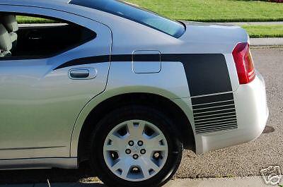 2006-2010 dodge charger strobe hockey stripes