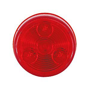 Husky round 2" led clearance/mark light red mcl-55rbuh