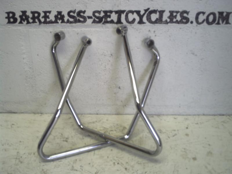 Harley sportster chrome saddle bag support rails off a 1997 