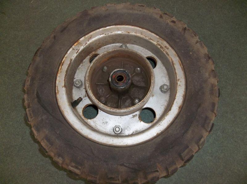 1977 honda minitrail 50 z50a mini trail original front rim tire 