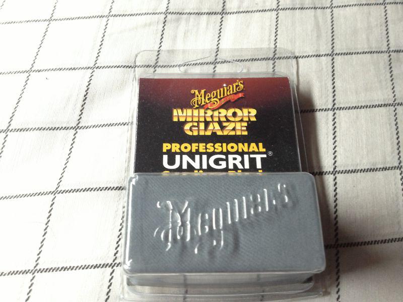 Meguiar's mirror glaze unigrit hi-tech finesse stone sanding block, 2000 grit