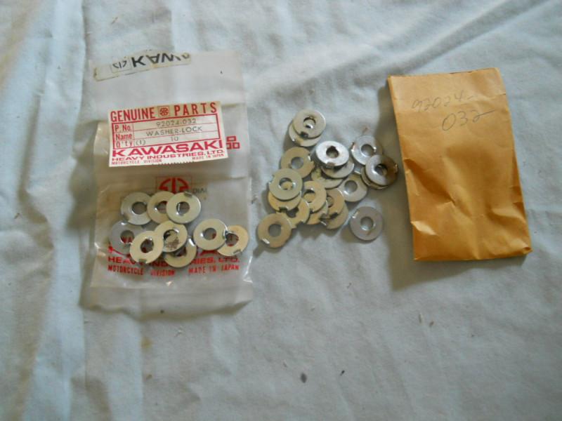 Nos kawasaki lock washer h2 lot buy 29 92024-032