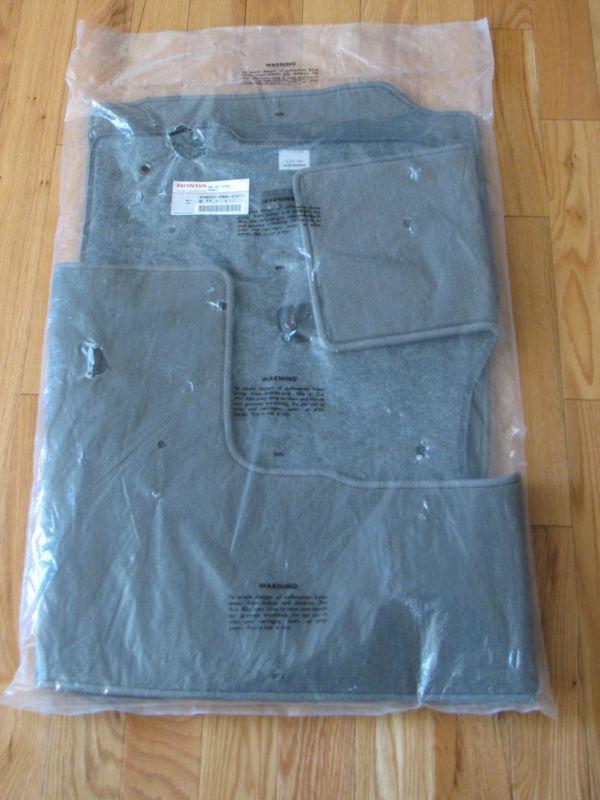 Honda cr-v oem gray floor mat set, nh661, new in package