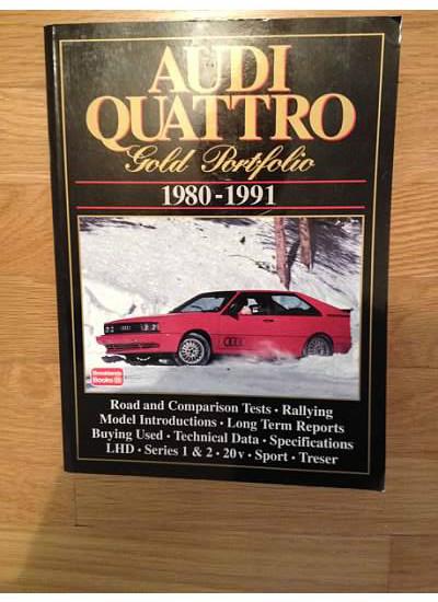 Audi quattro gold portfolio 1980-1991