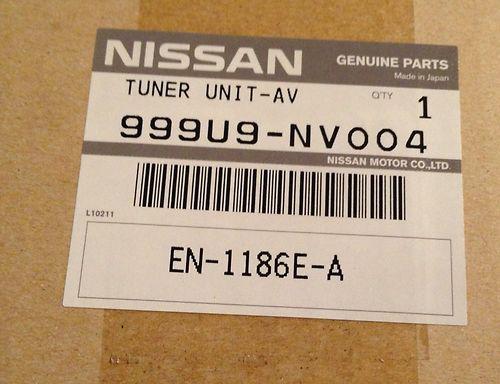 New. old stock. nissan/infiniti sirius radio tuner. part number 999u9-nv004