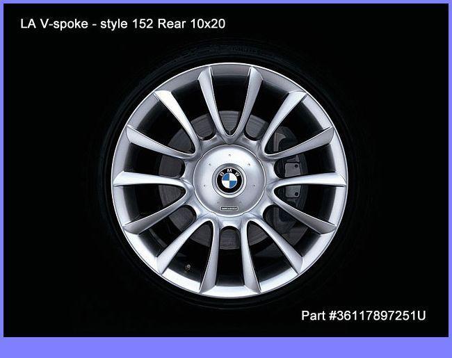 Wheel alloy factory #36117897251 bmw 745i 745li 750i 750li 760i 760li e65 e66