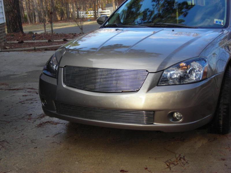 Fits:05-06 nissan altima bumper billet grille grill 2005 2006 06