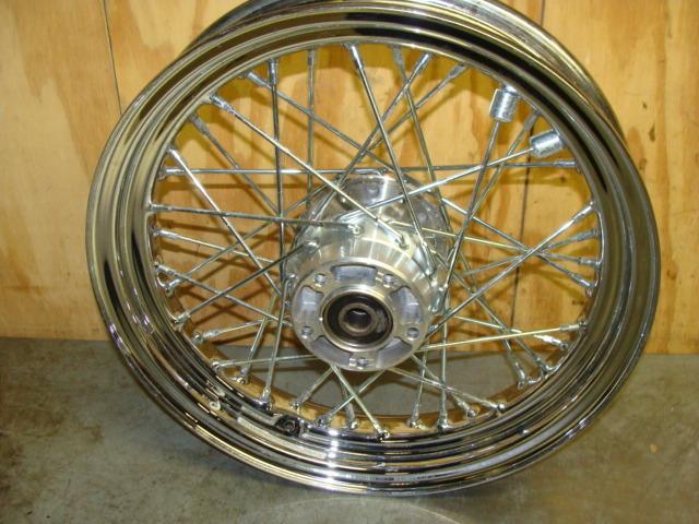 % harley davidson new take off 16" wheel rim 43085-97 spoke chrome