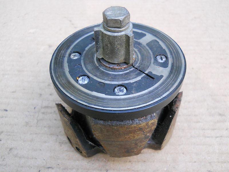 Kawasaki h1 kh 500 late 1974 75 76 ignition rotor and igniter &  bolt and keyway