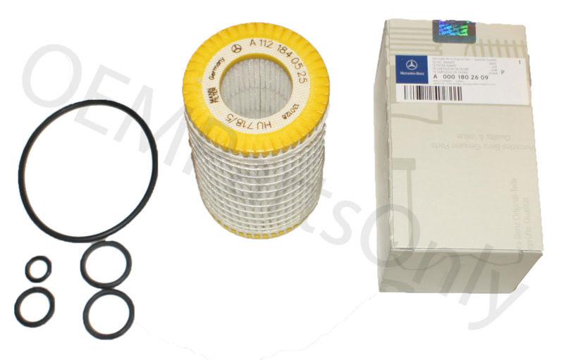 0001802609 mercedes benz genuine oil filter fleece