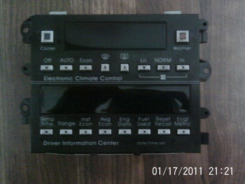 1988-91 cadillac eldorado electronic climate control