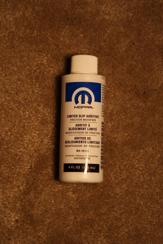 Mopar limited slip additive