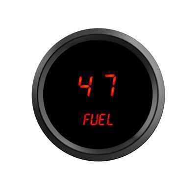 Summit racing digital gauge fuel level 2 1/16" dia g2982-1