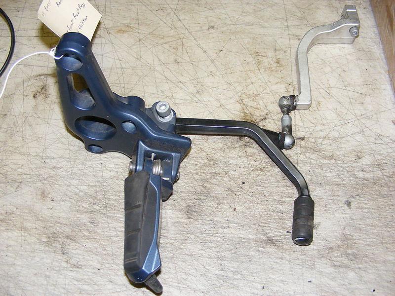 04  bmw r1150r rockster foot shifter assembly