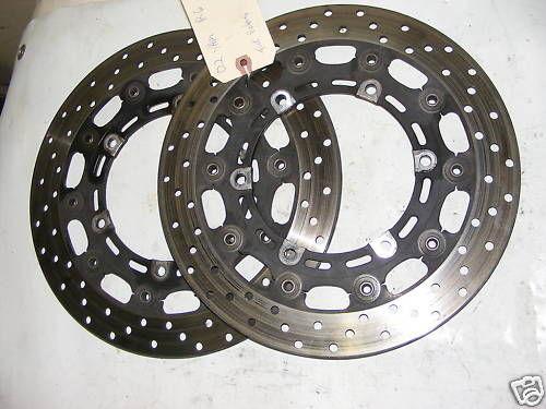 02 yamaha r6 front brake rotors  r 6