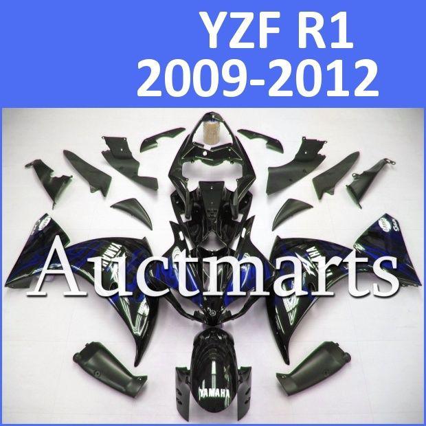 Fit yamaha yzf r1 09 10 11 12 yzfr1 2009 2010 2011 2012 fairing kit d11 j11