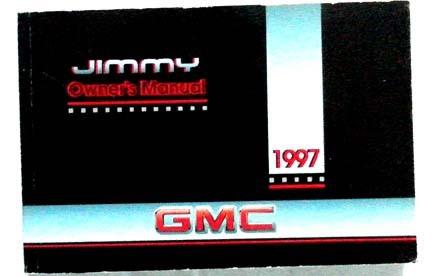 1997 gmc jimmy truck   owners manual 