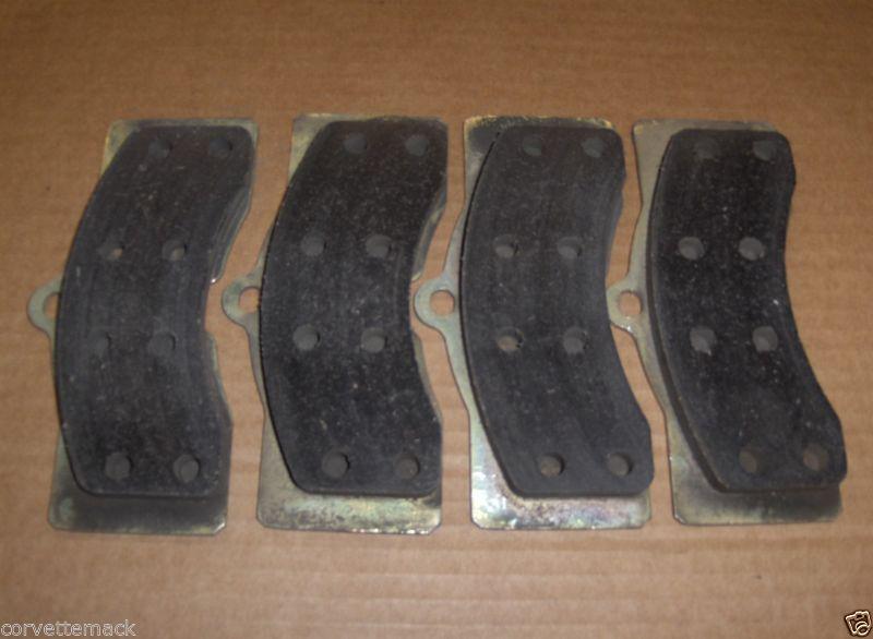 Corvette brake pads 68,69,70,71,72,73,74,75,76,77,78,79,80,81,82