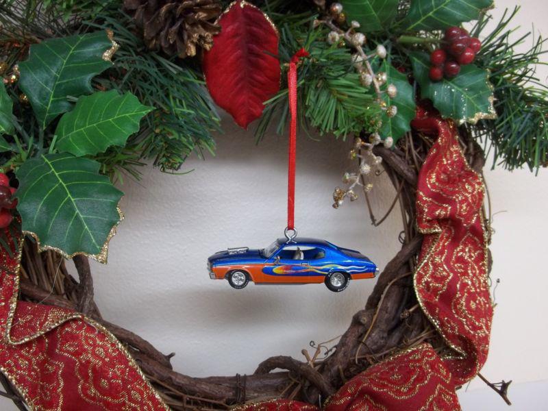 1970 chevy chevelle ss christmas tree ornament 70 rod custom crafted decoration