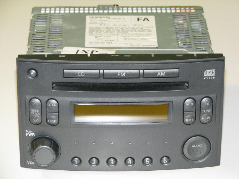 Nissan clarion cy330 in-dash stereo cd player, model pp-2515l-a