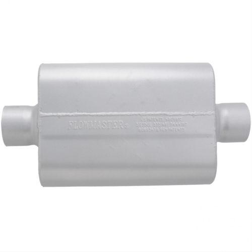 Flowmaster muffler delta flow 40 series 3" inlet/3" outlet steel aluminized each