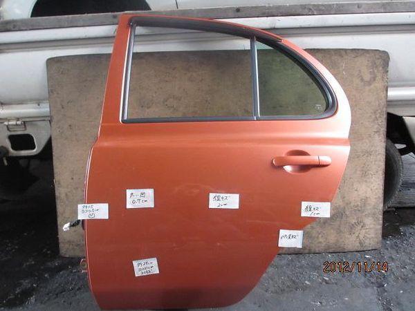 Nissan march 2002 rear left door assembly [0113400]