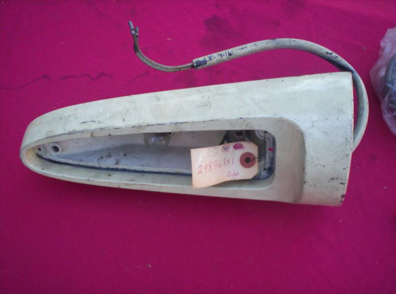 53 studebaker sedan rh tail light bezel 