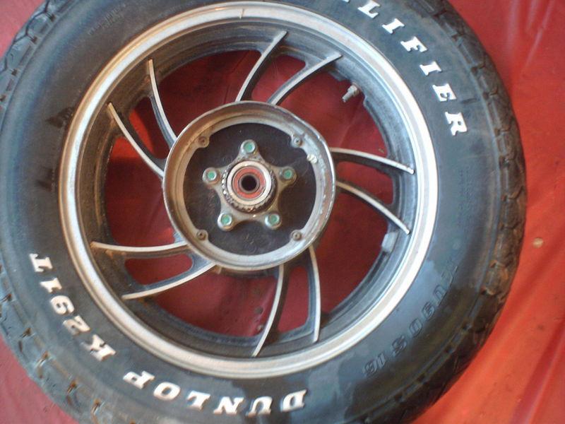 Rear wheel           1981 1982 1983 yamaha xv750 xv 750 virago y148