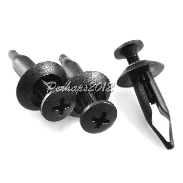 30pcs rivet fastener mud retainer push clip for chrysler 6502871 ford n803946-s