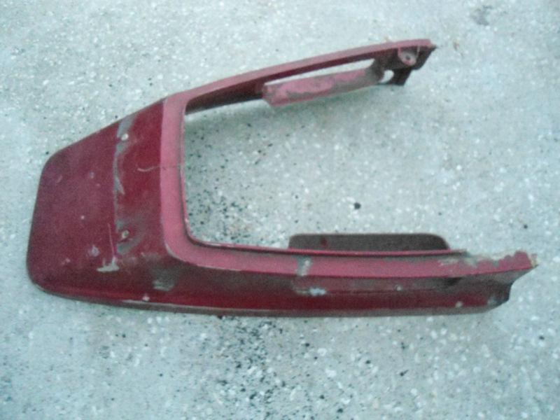 1983 honda ascot vt500ft ft 500 rear seat tail cowl plastic fairing cover