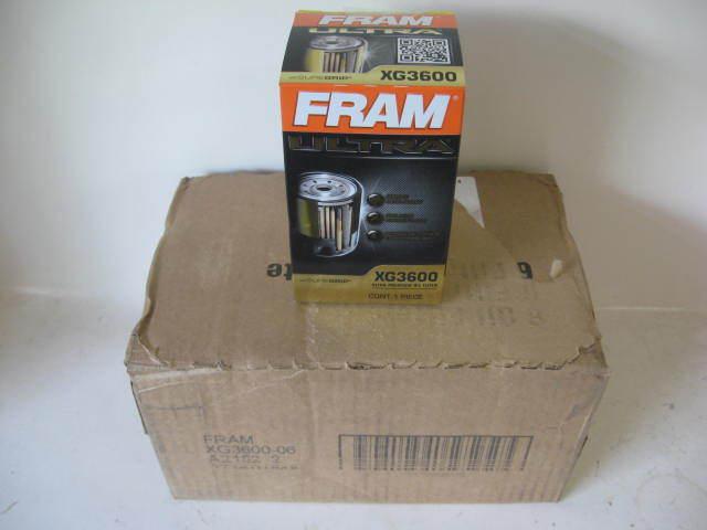 Fram xg3600 ultra guard synthetic oil filter case(6 six)