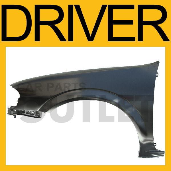 02 03 nissan maxima driver side primed fender gle gxe