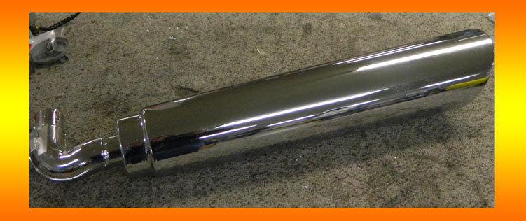 Triumph rocket iii 2011 roadster muffler exhaust silencer