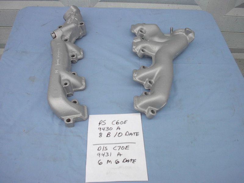 1966-1970 ford  gt 14 bolt exhaust manifolds cougar cyclone mustang fairlane