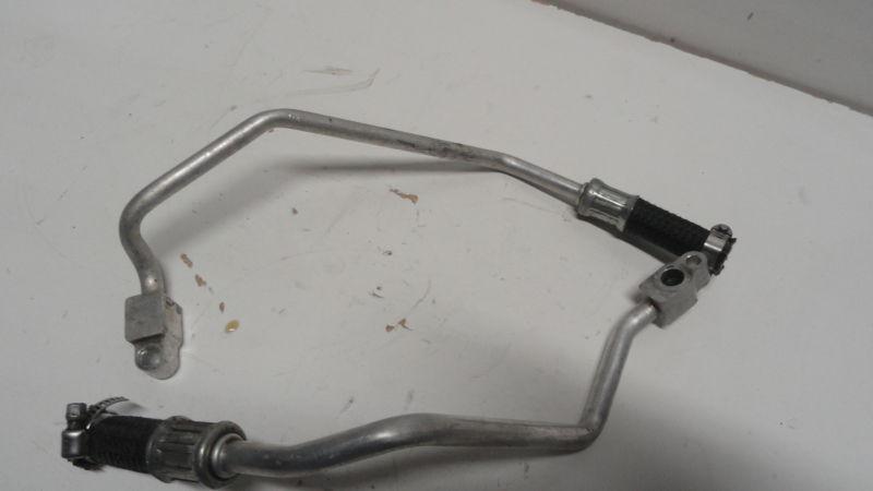 2003 yamaha yz450f yz yzf 450 motor engine oil lines chasis frame p1