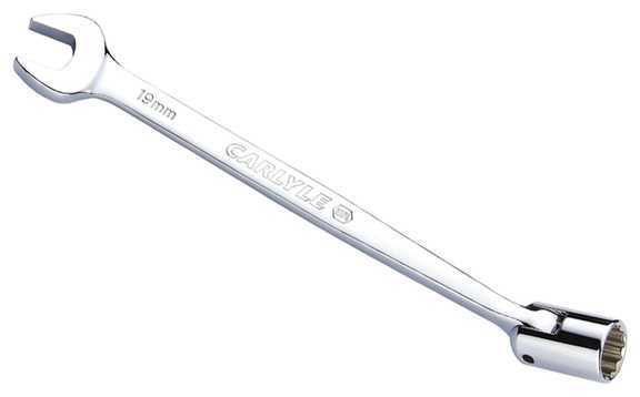 Carlyle hand tools cht sw119m - wrench, combination open end; 19 mm; polished...