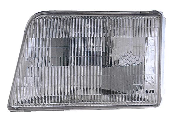 Eagle eyes 93-97 ford ranger pick up headlight passenger side fr124-b001r